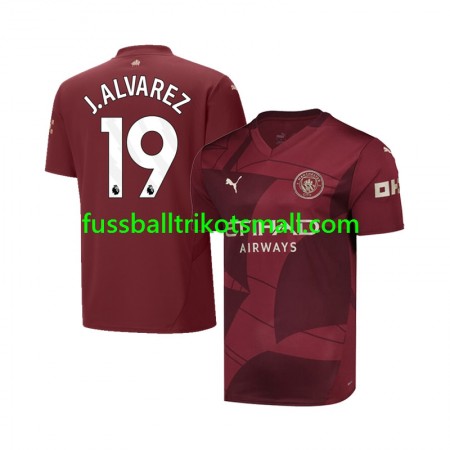 Fußballtrikots Manchester City Julian Alvarez 19 2024-2025 Kurzarm 3rd trikot kaufen